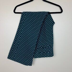 Cartonnier Charlie Crop Flare Pants Size 4 Teal Green